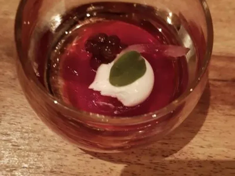Dessert in een glas